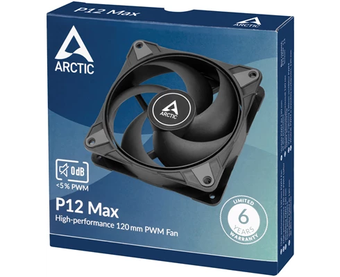 Arctic P12 Max Svart