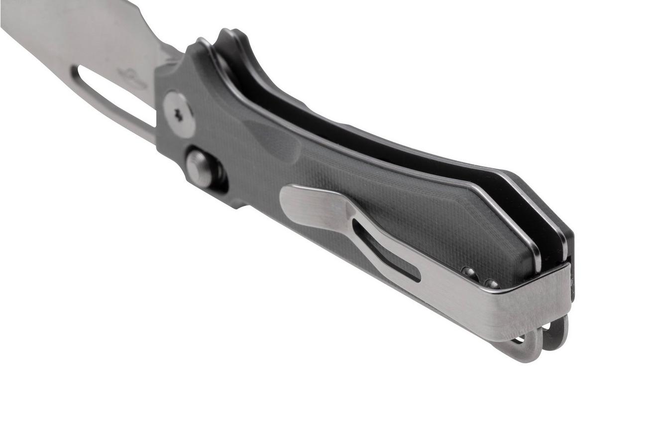 Real Steel Vis 8051HS Satin 12C27, Grey G10, zakmes, Jakub Wieczorkiewicz design