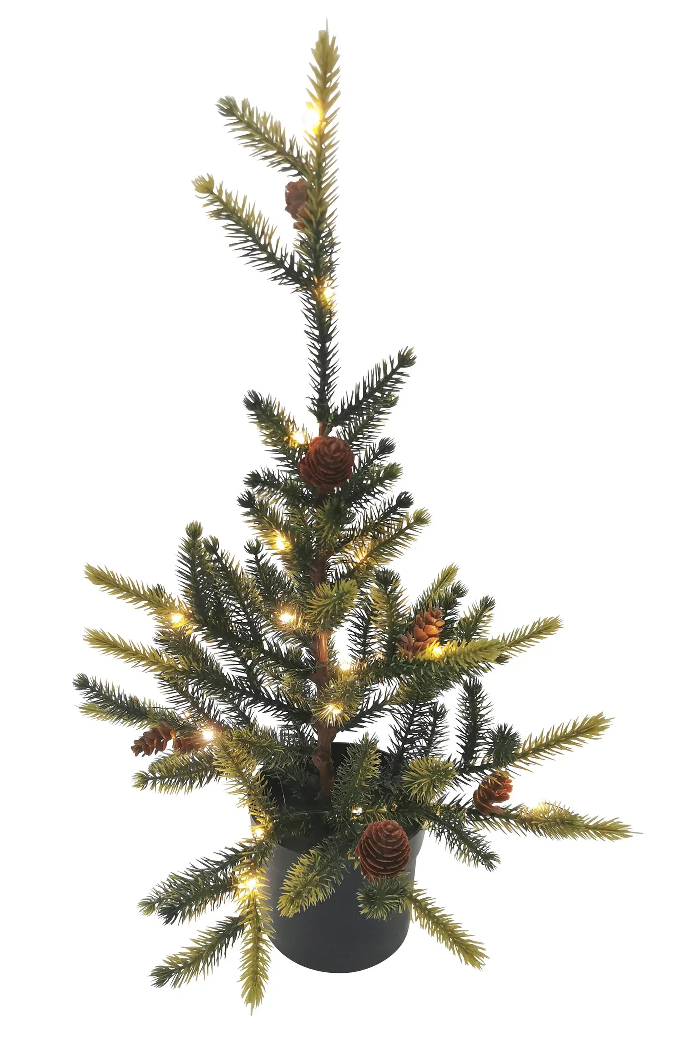 Juletre med Belysning Høyde 50 cm