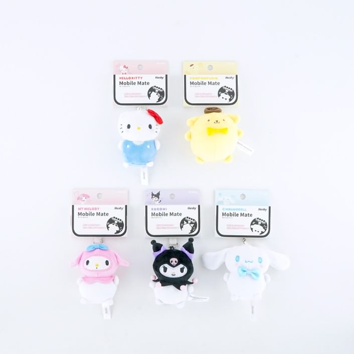 Hashy Topin - Sanrio Characters Mobile Mate met koordkussen