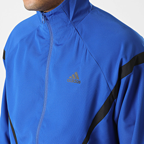 Ensemble De Survetement IJ6070 Bleu Roi Noir