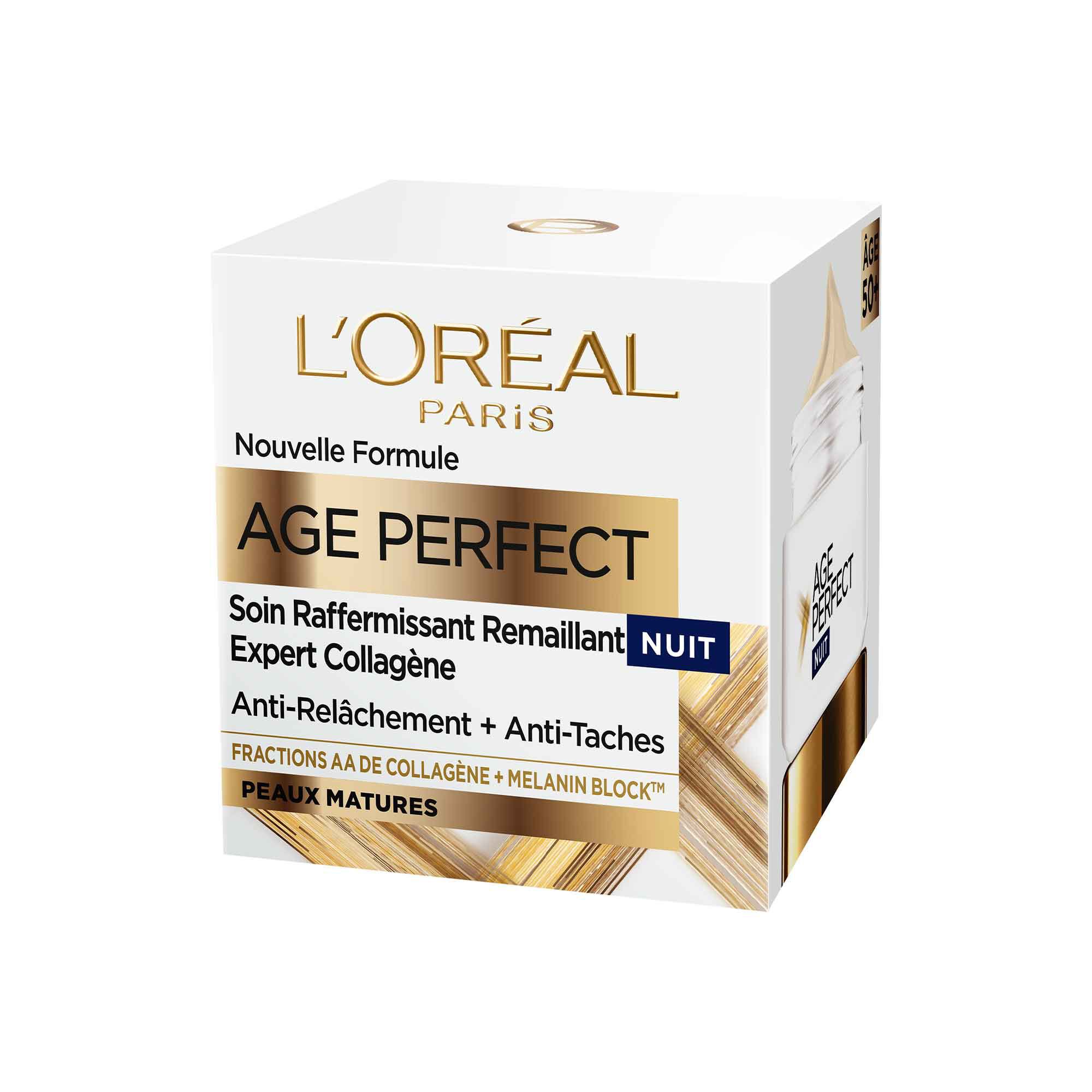 Age Perfect Nuit · Soin Nuit Raffermissant pour les peaux matures