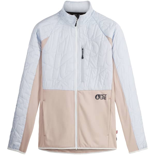 Veste polaire snowboard PICTURE TEHANIE HYBRID JKT SHADOW GRAY