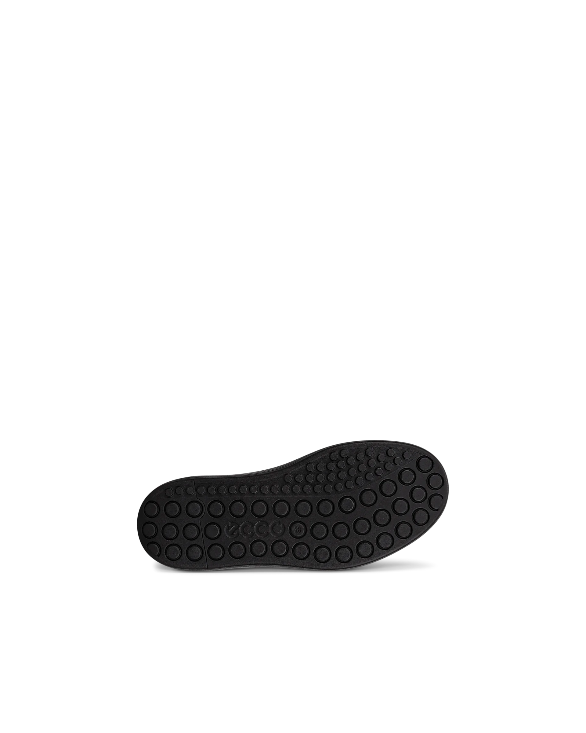 ECCO SOFT 60 K Kinder Ledersneaker Schwarz