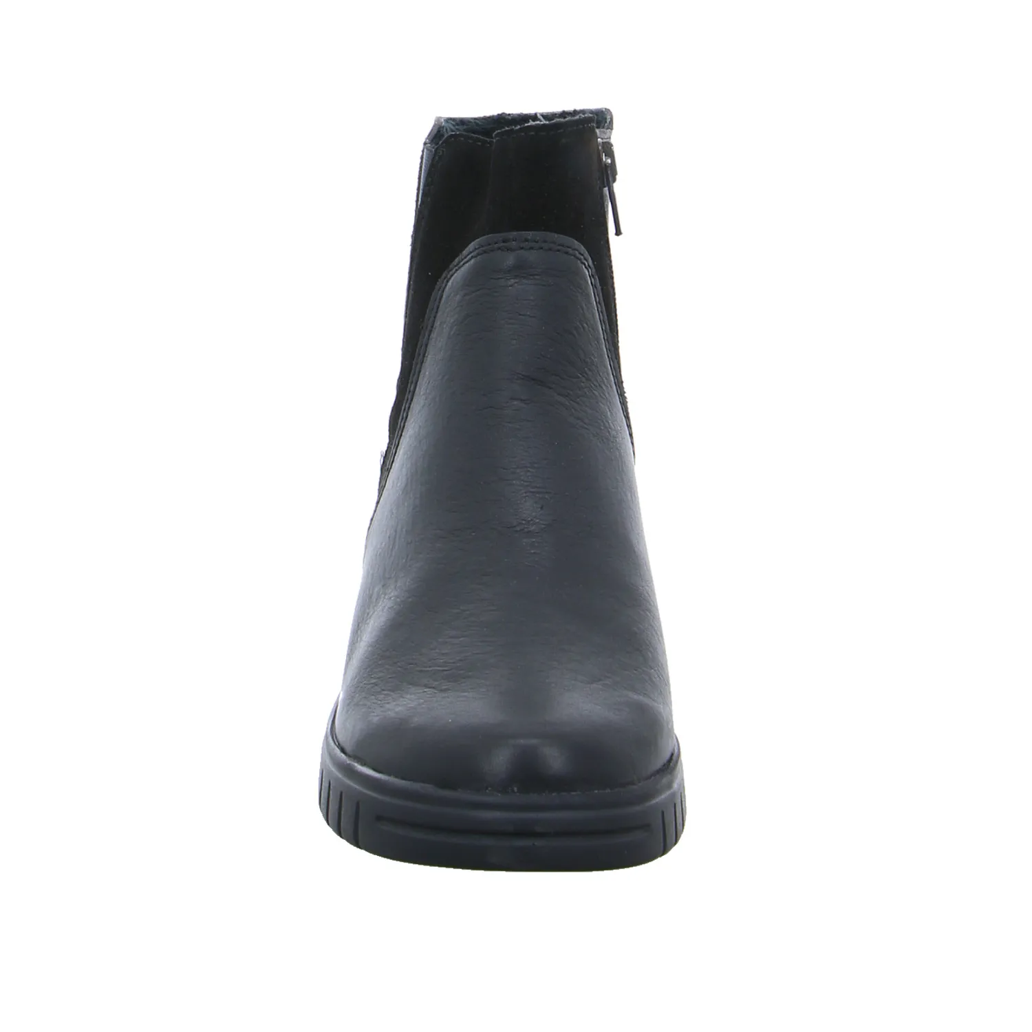 VAN DER LAAN Comfort-Stiefelette Schwarz Leder  mit 2RV