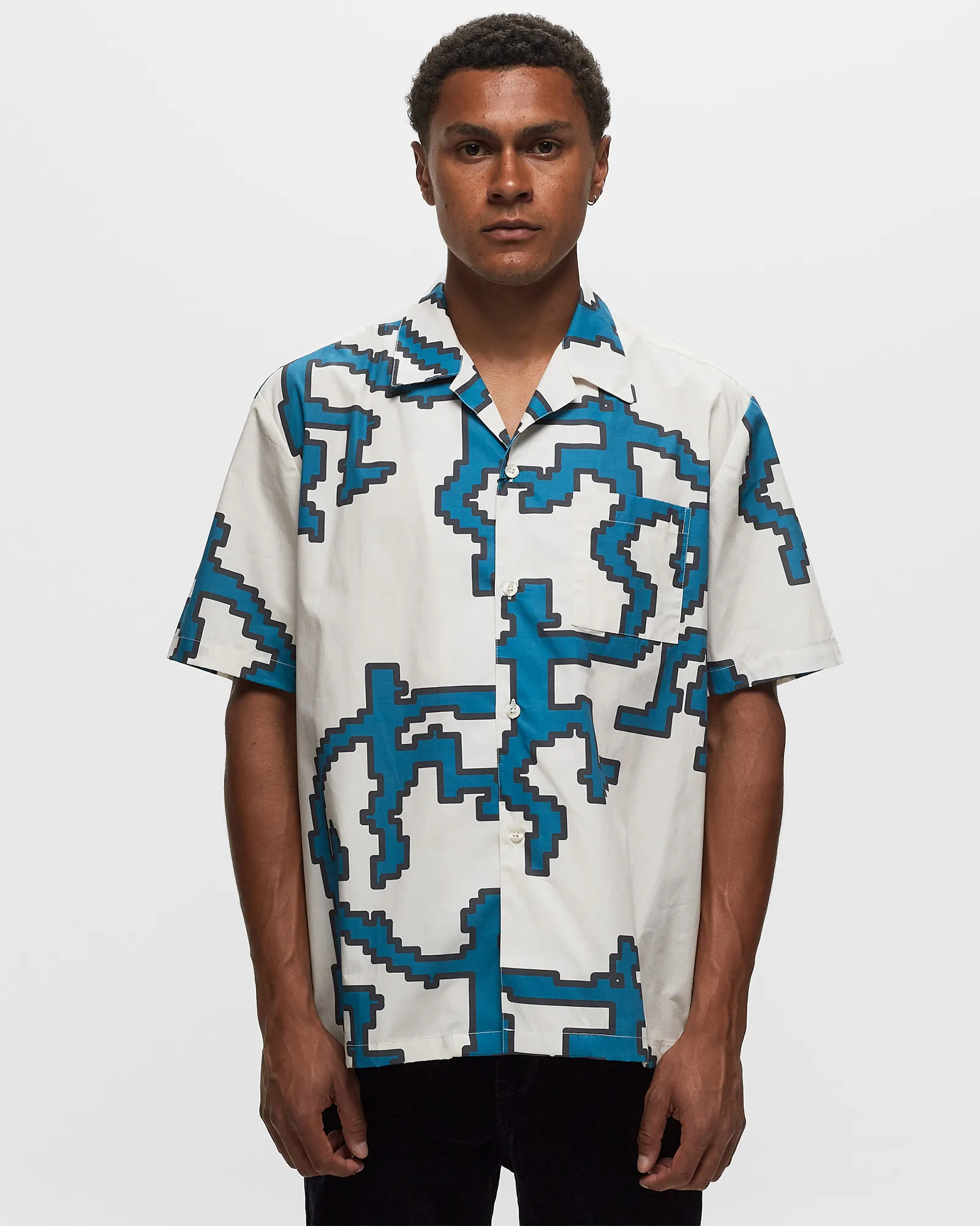 Arte Antwerp Pixel Dancer Bowling Shirt