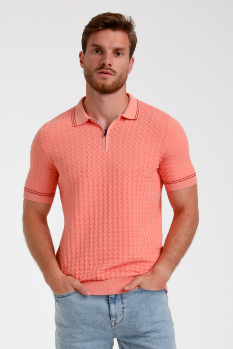 Gabbiano oranje heren polo