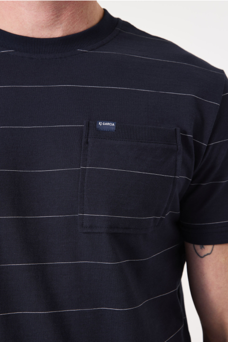 Garcia blauwe heren t-shirt