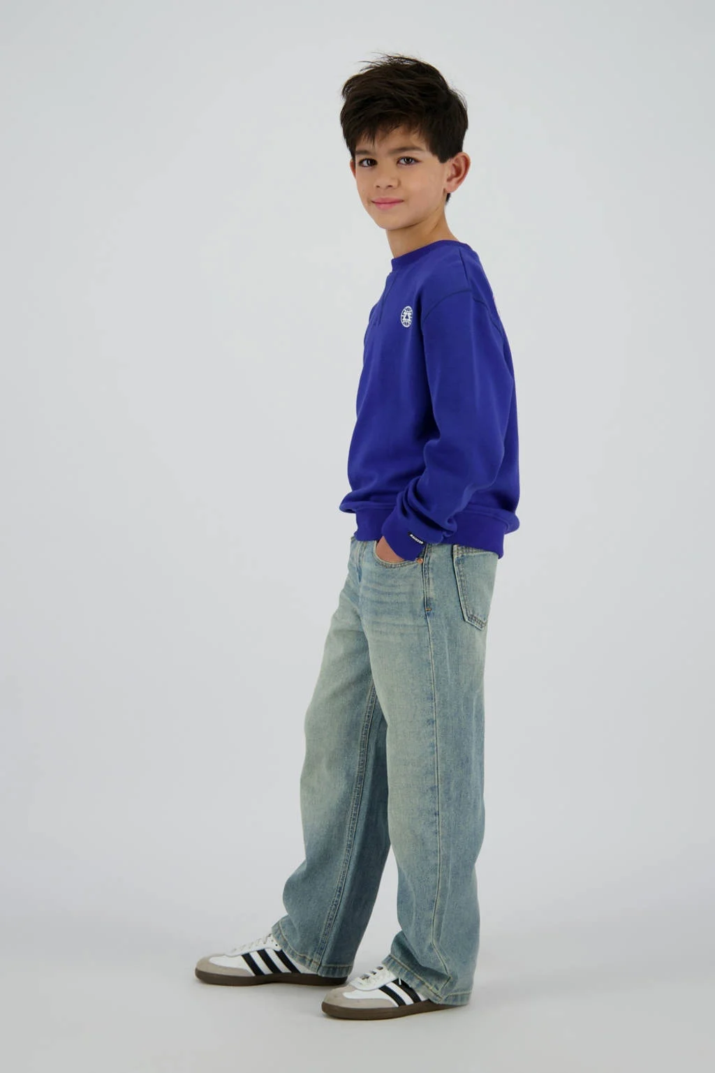 Raizzed sweater blauw