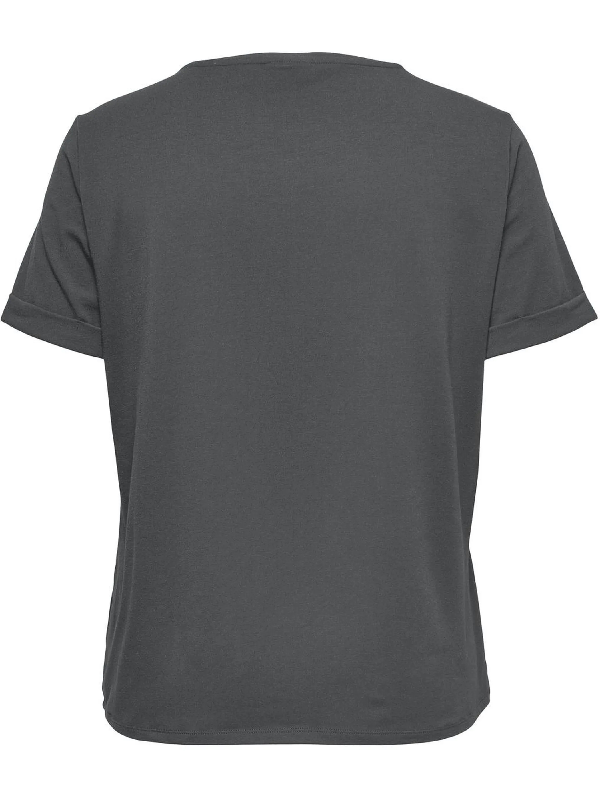 Only Carmakoma CARMOSTER S/S FOLD UP T-Shirt