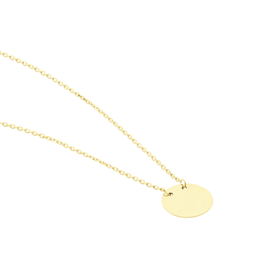 Collier Or Jaune Gravable Sirona