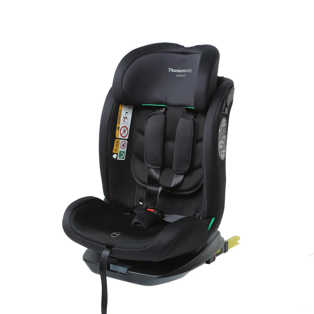 Titaniumbaby Autostoel SMART Lincoln I-size 360/ 40cm-150cm / Top Tether