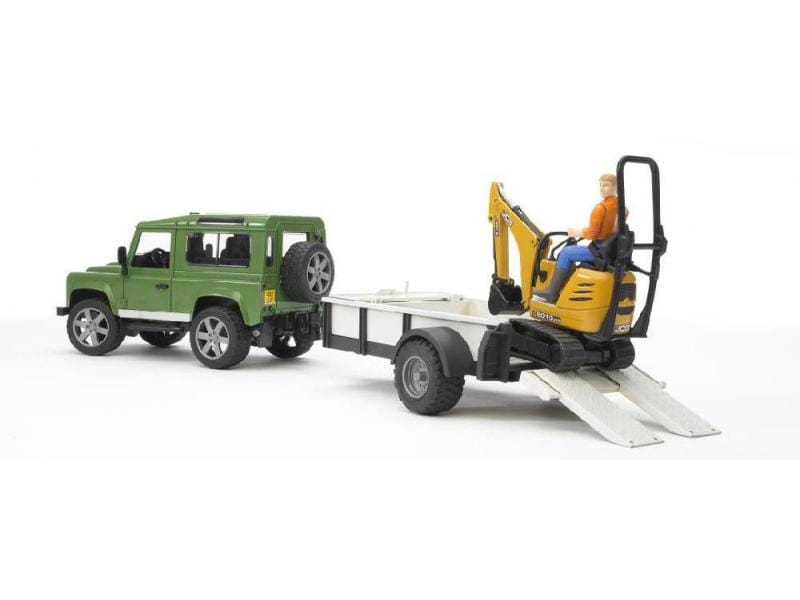 Bruder Spielwaren Off-Road Fahrzeug Land Rover Defender Profi-Serie, Massstab 1:16