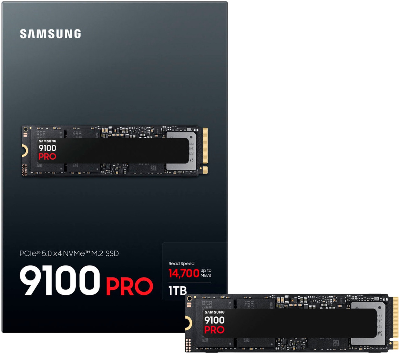 Samsung interne Gaming-SSD »9100 PRO SSD 1TB« 1000 GB Anschluss M.2 PCIe