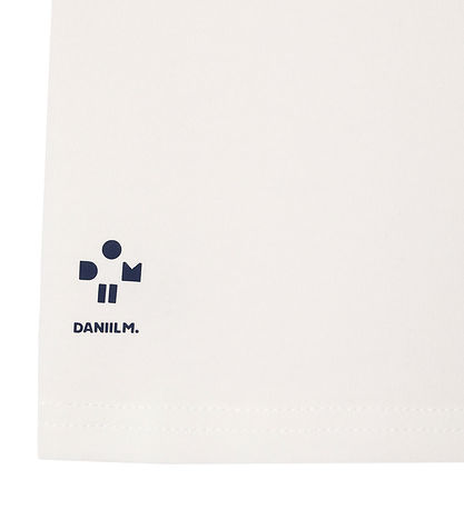 Lacoste T-shirt - Blå/Hvid
