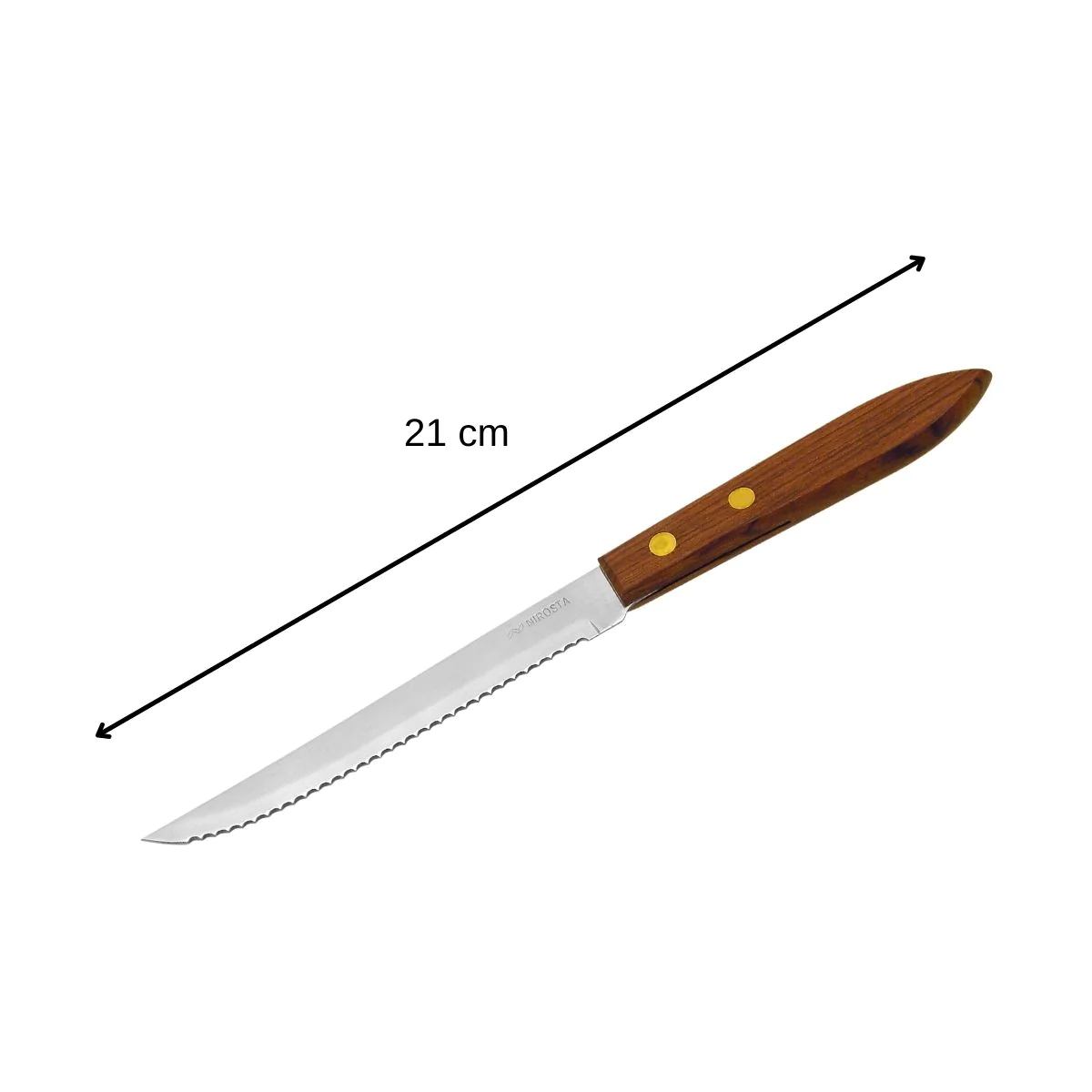 Petit couteau de cuisine avec manche en bois