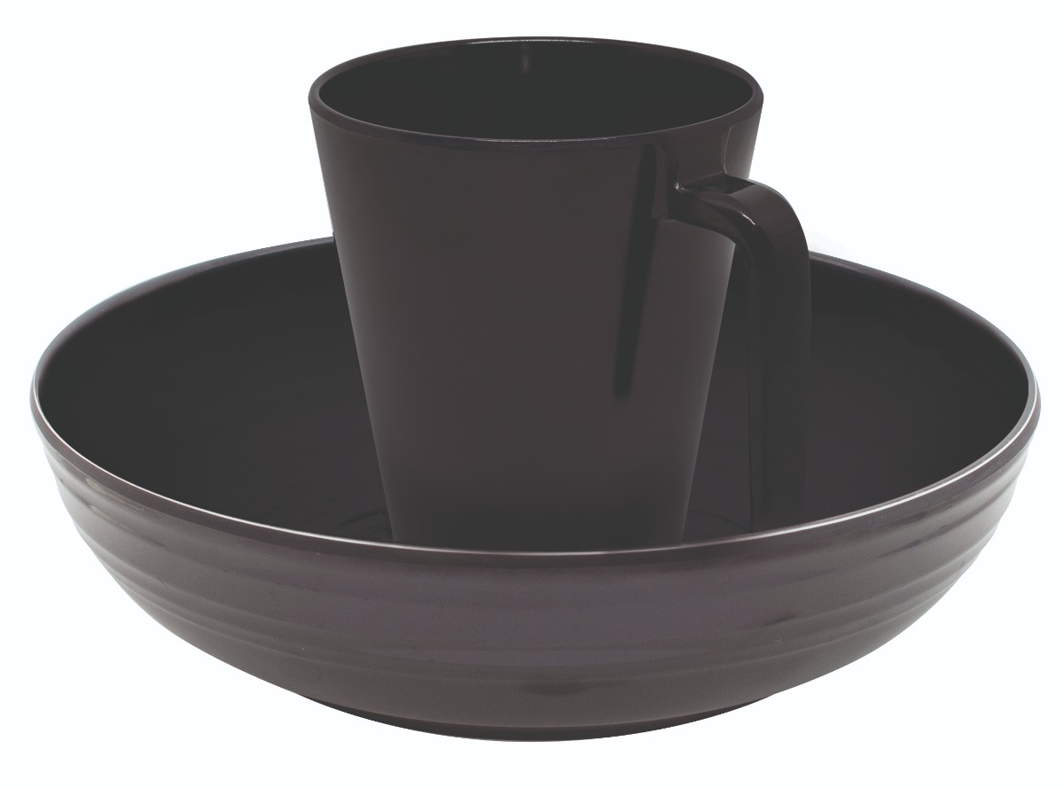 Eurotrail ISLA melamine 16 delig tafelservies