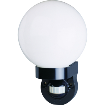GAMMA buitenlamp Oberhausen zwart met bewegingssensor
