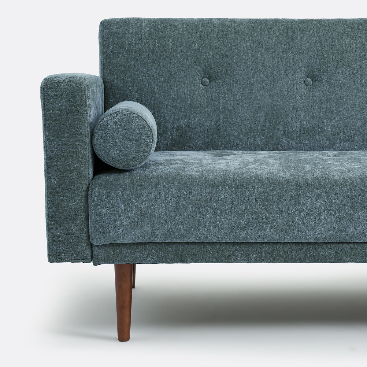 LA REDOUTE INTERIEURS<br>Sofá cama de 3 lugares, chenille, Tuske