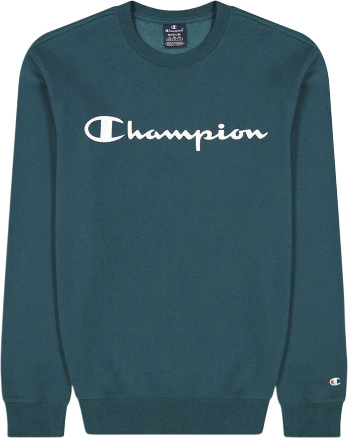 Champion Script Logo Fleece sweatshirt Grøn