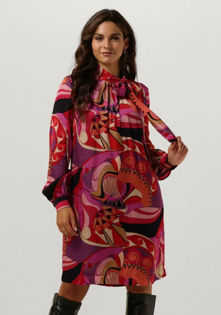 ANA ALCAZAR roze ana alcazar mini jurk slip dress