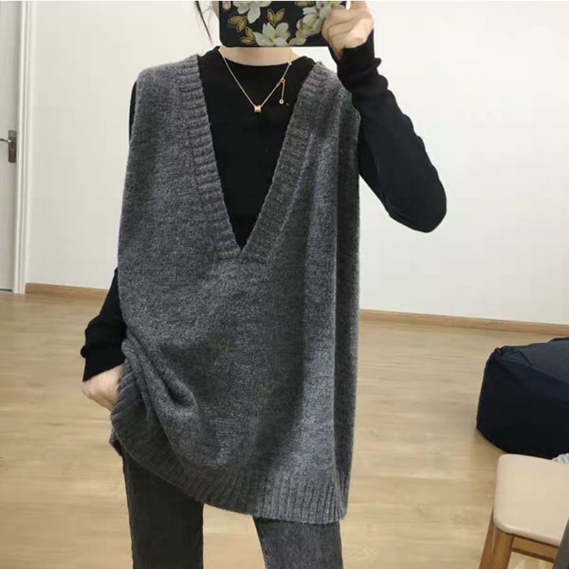 Beaustreet - V-hals lang vest
