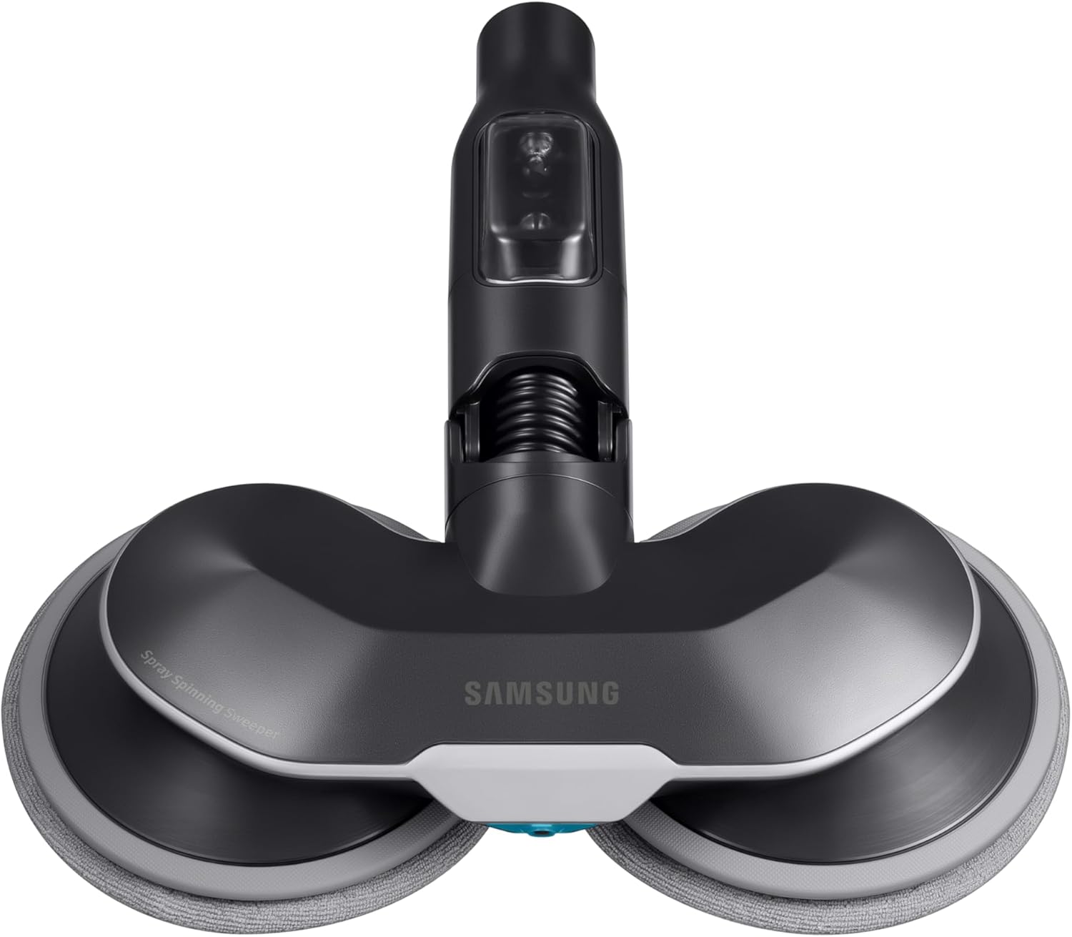 Samsung Bespoke Spray Spinning Sweeper Wischaufsatz für Staubsauger Bespoke Jet, Zur Reinigung von Hartböden, Sprühfunktion mit 150-ml-Wassertank, VCA-WBA95/GL, Schwarz