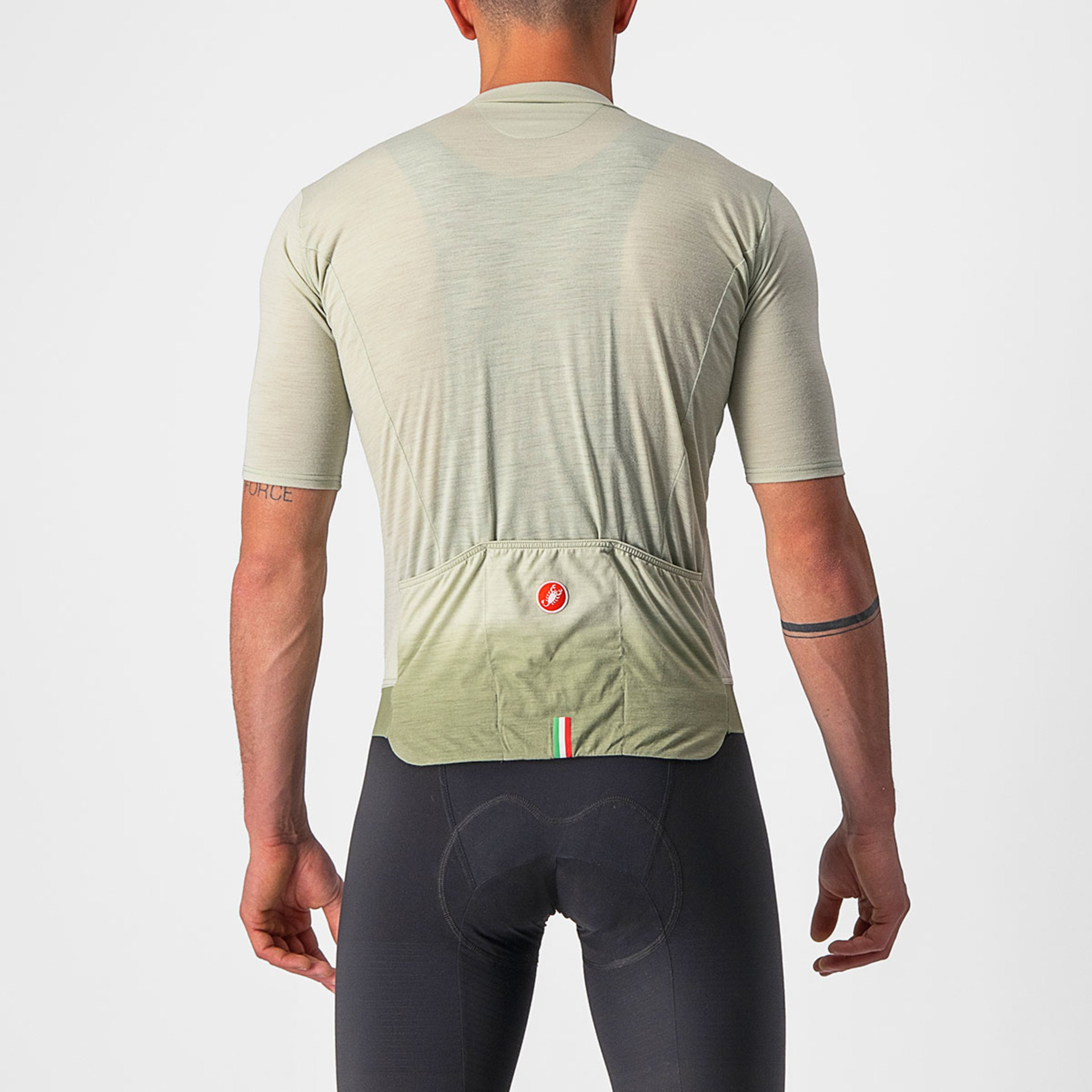 Castelli Finisseur Fietsshirt Korte Mouwen Groen Heren
