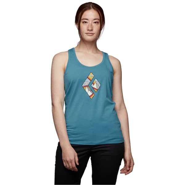 Débardeur BLACK DIAMOND W RAINBOW DIAMOND TANK CERULEAN BLUE