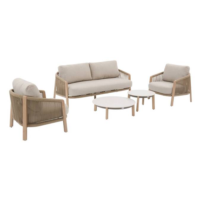Salon de jardin NELORA Beige