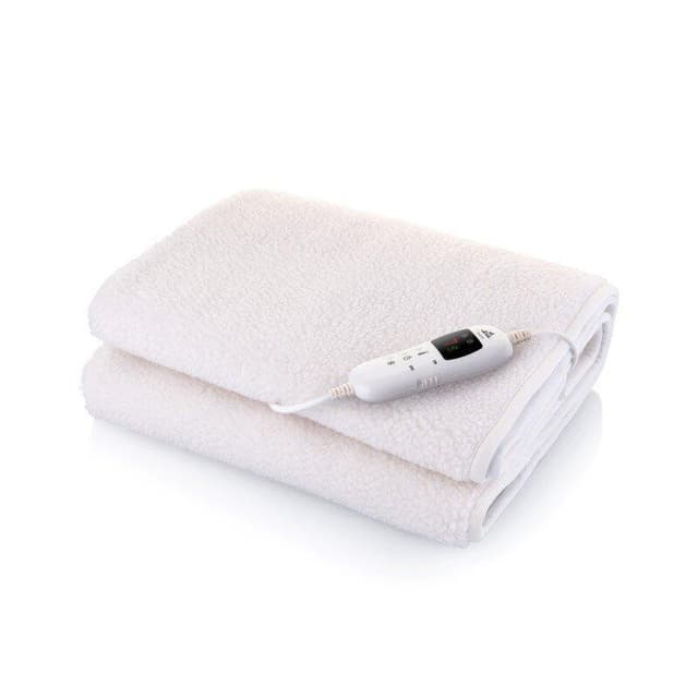 ETA elektrisk opvarmet tæppe 532590000 Antal opvarmningsniveauer 9, antal personer 1, vaskbart, fjernbetjening, fleece og polyester, 60 W, beige