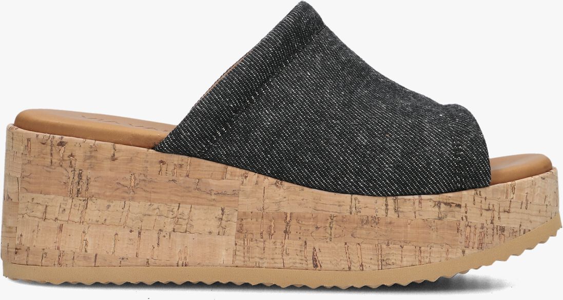 zwarte via vai slippers sissel ryde