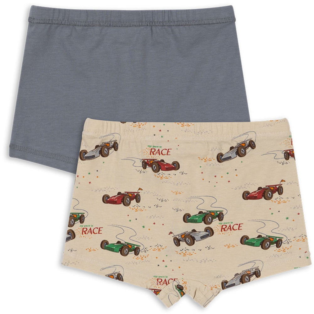 Køb Konges Sløjd Tradewinds / Grand Prix Basic 2-Pak Boy Boxershorts GOTS