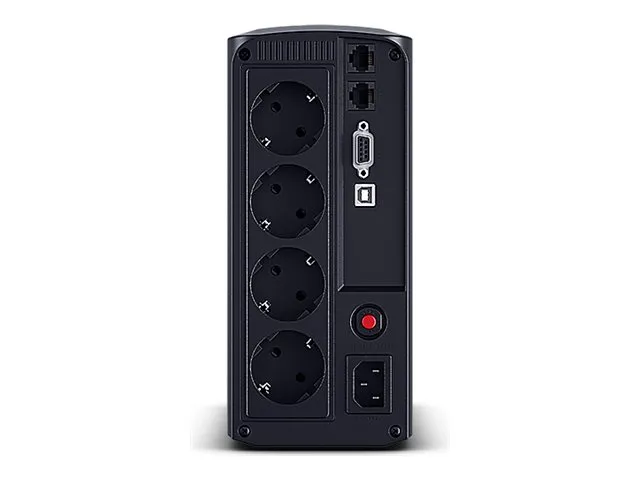CyberPower Value Pro VP1000ELCD - UPS - AC 230 V - 550 Watt - 1000 VA - RS-232, USB - output-stikforbindelser: 4 - sort