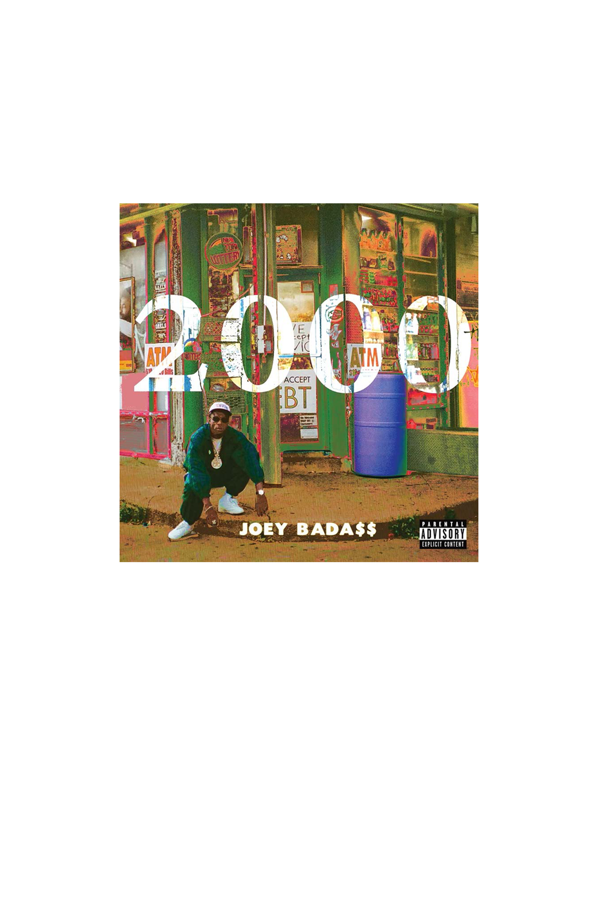 SONY MUSIC VINYLE ALBUM JOEY BADA$$ - 2000 Multicolore