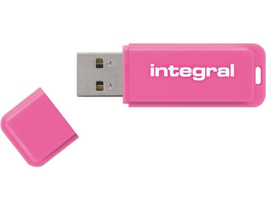 INTEGRAL - Clé USB NEON ROSE 32GB