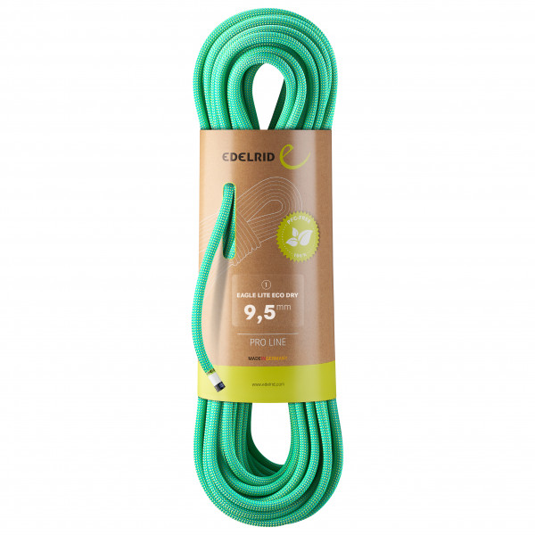 Edelrid - Eagle Lite Eco Dry 9,5 mm - Corde à simple
