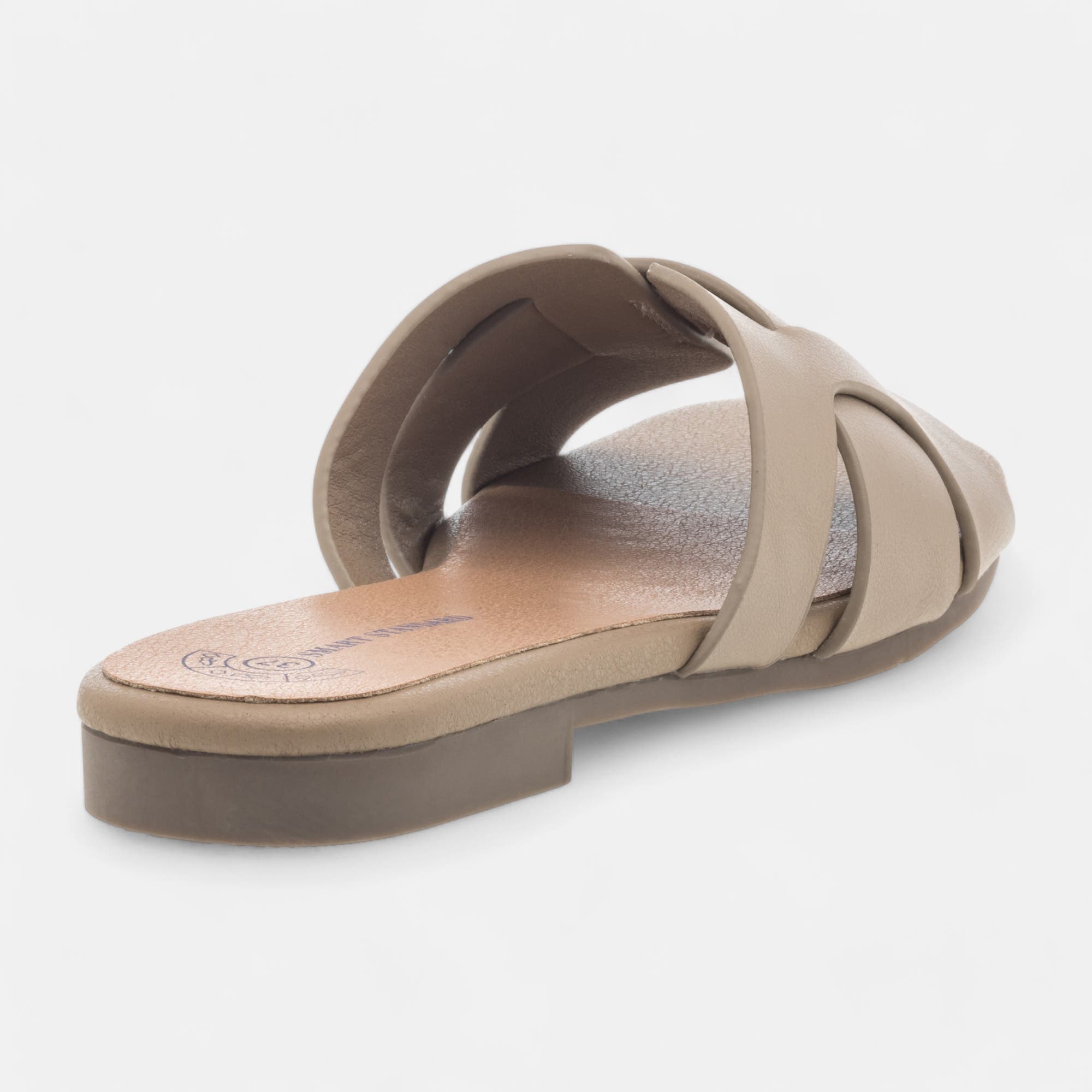 Mules Femme taupe