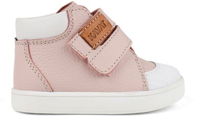 Kavat Fiskeby XC Lær-å-gå-sko, Light pink