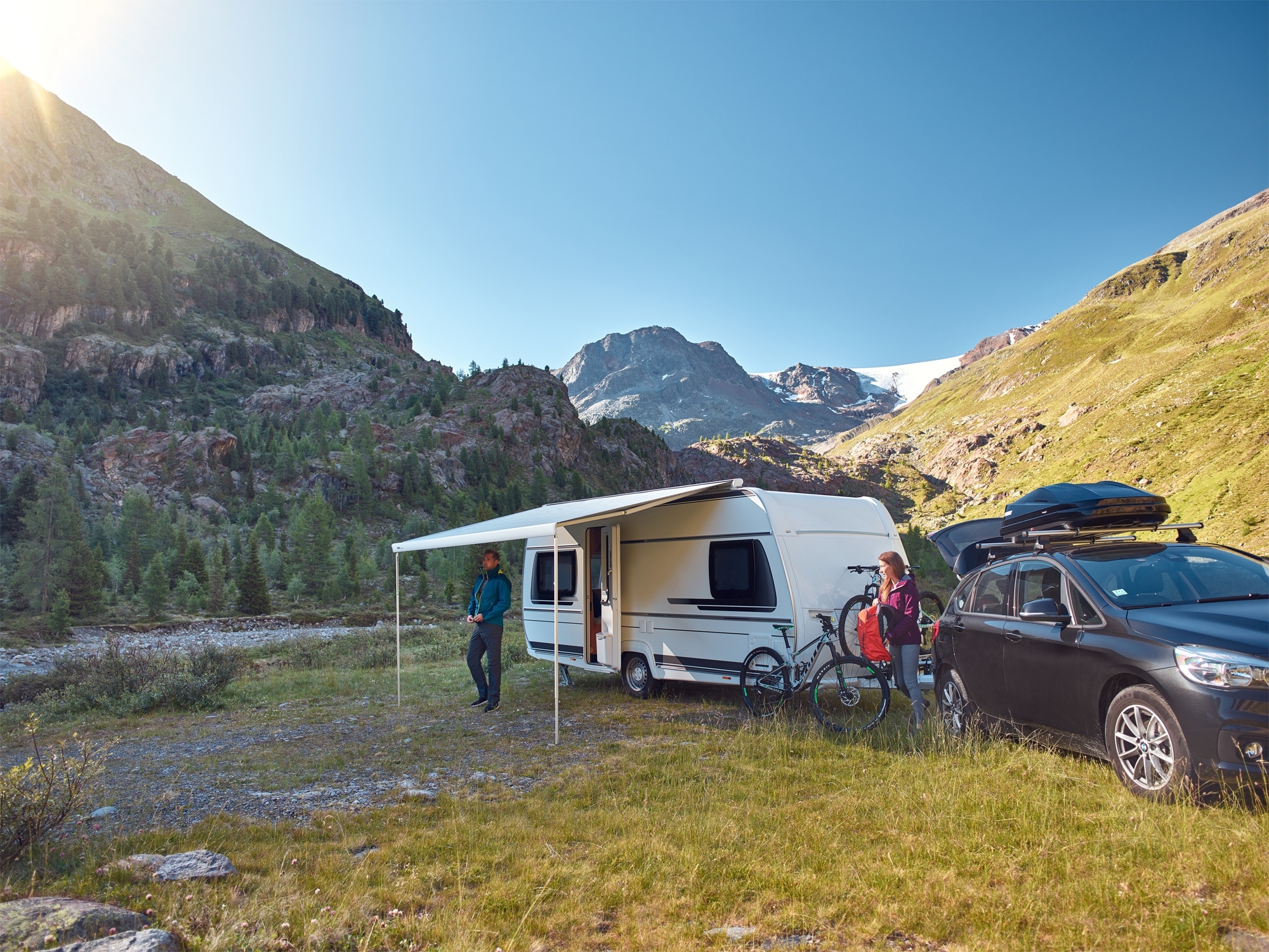 Thule Markise 6300 anthrazit 5.00m Mystic grau
