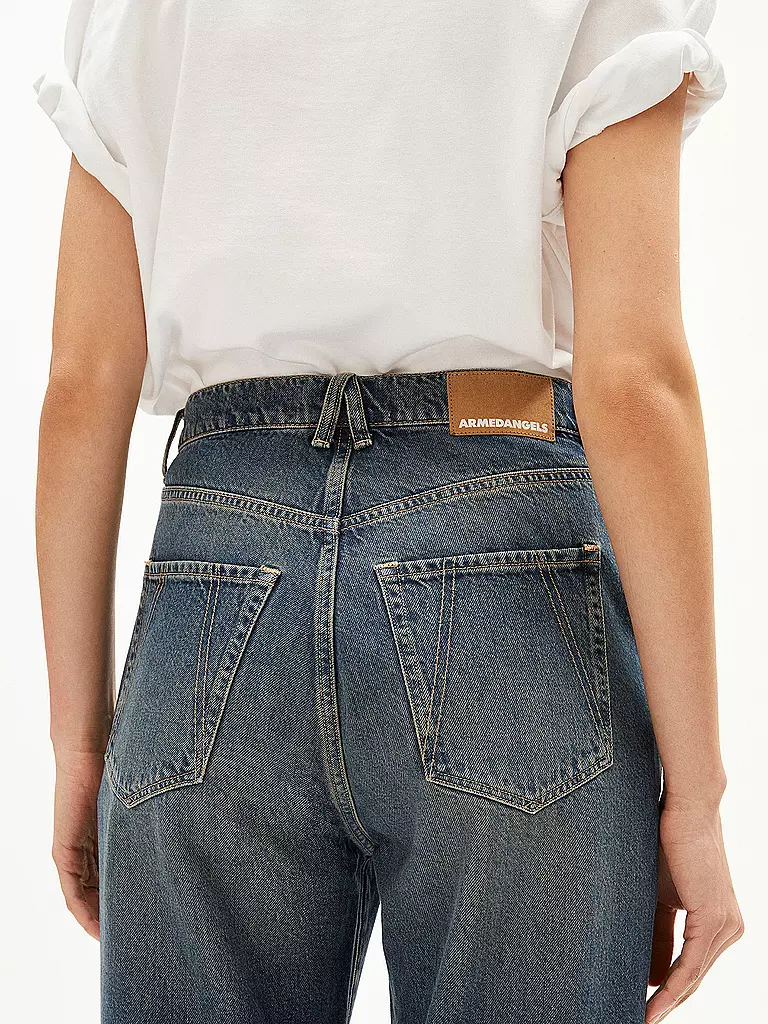 ARMEDANGELS Jeans Straight Fit 7/8  AAIKALA blau