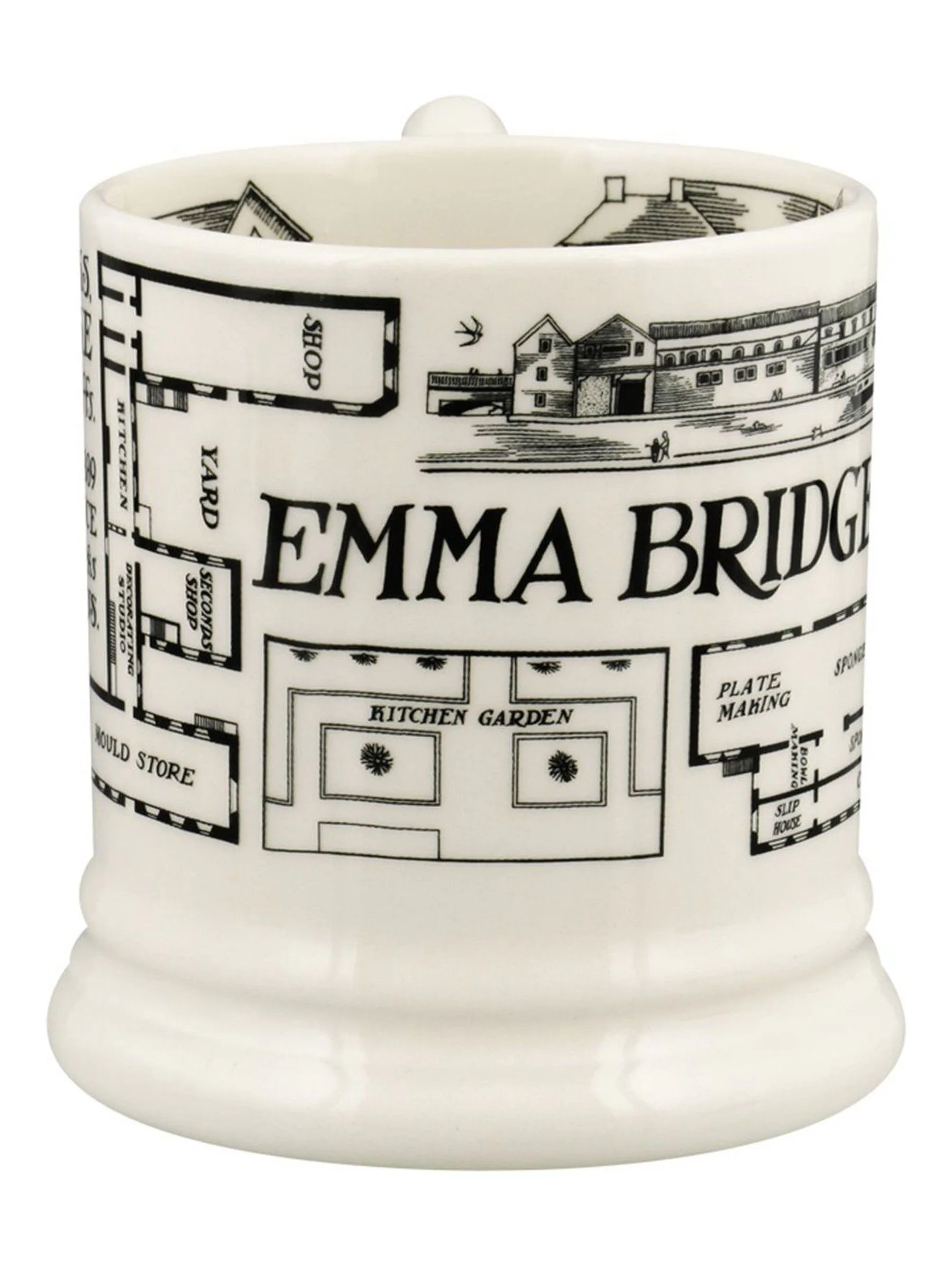 Emma Bridgewater Factory Plan 1/2 Pint Mug