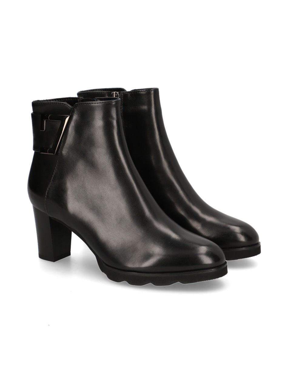 Glattleder Stiefelette