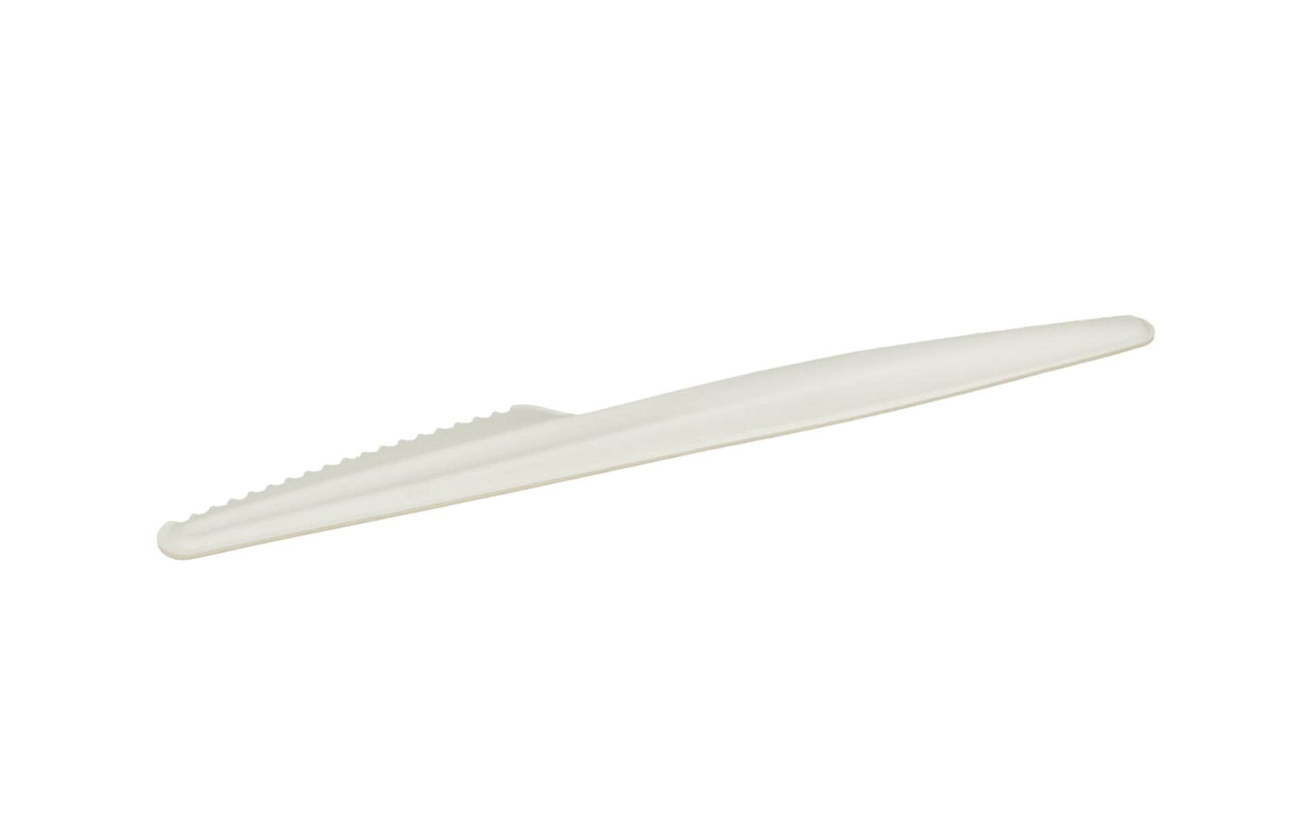 Einweg-Messer 50 Stück, WeissMesser aus Papier
