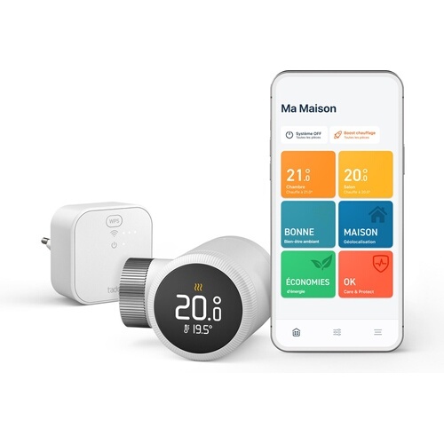 Thermostat connecté Tado Tete Thermostatique connectée et Intelligente Kit de demarrage X