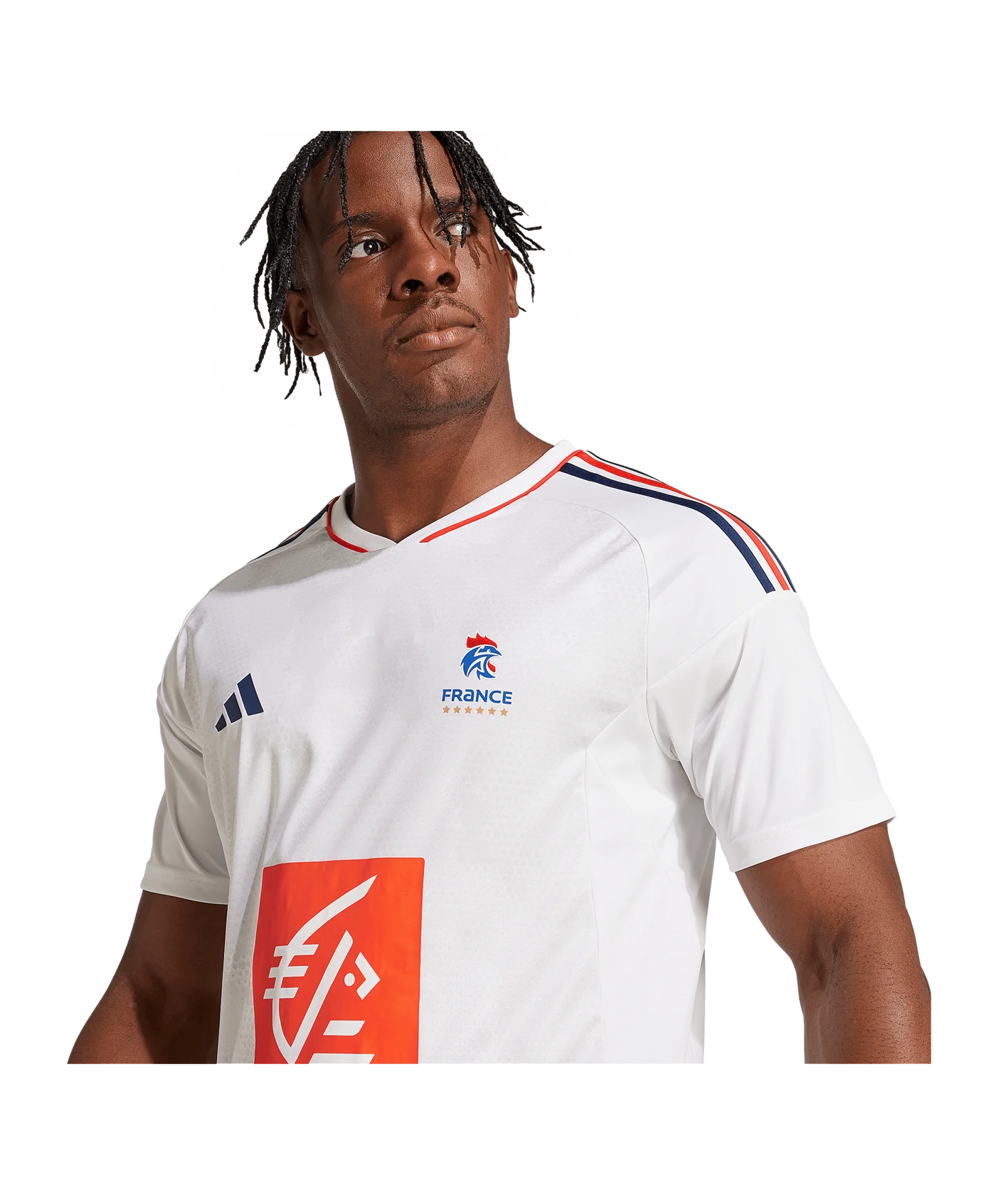 adidas France Federation Rep Trikot Weiss