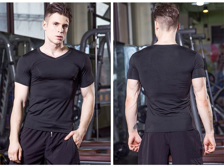 FoxFlair - V-hals sporttrainings-T-shirt