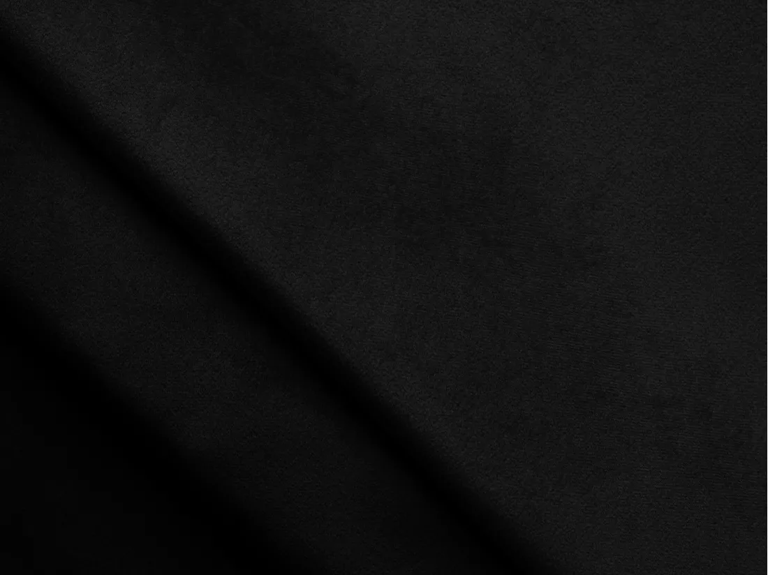 Fauteuil en Samt - noir - LOKUA
