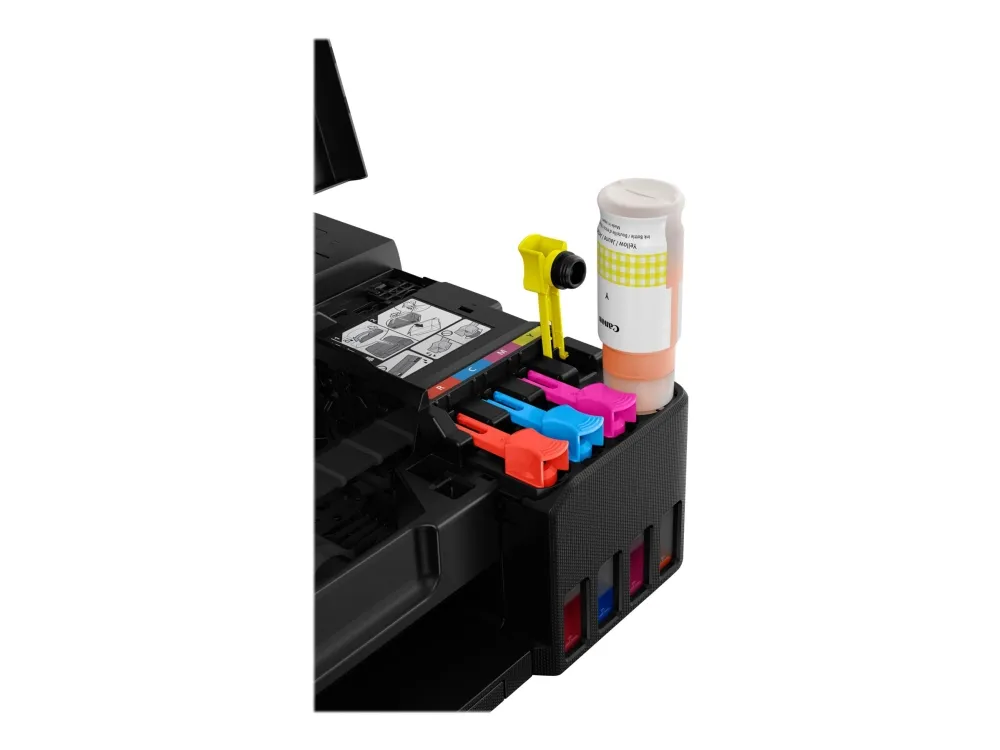 Canon PIXMA G540 - Printer - farve - blækprinter - kan genopfyldes - A4/Legal - op til 3.9 ipm (mono) / op til 3.9 ipm (farve) - kapacitet: 100 ark - USB 2.0, Wi-Fi(n)