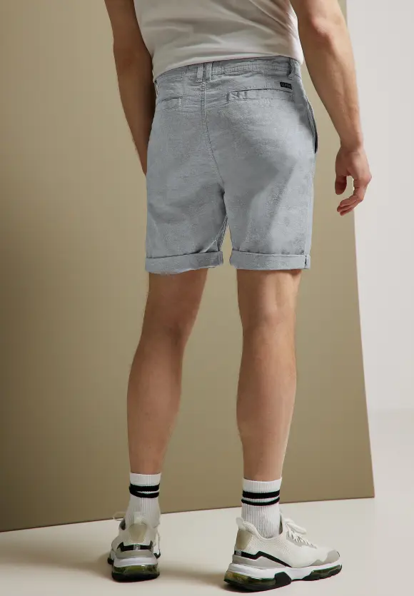 Regular Fit Chinoshorts - cool grey